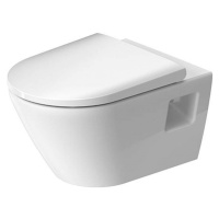 DURAVIT - D-Neo Závesné WC, Rimless, biela 2578090000