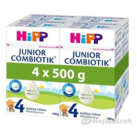 HiPP 4 JUNIOR COMBIOTIK, batoľacia mliečna výživa (od 2 r.) 4x500g