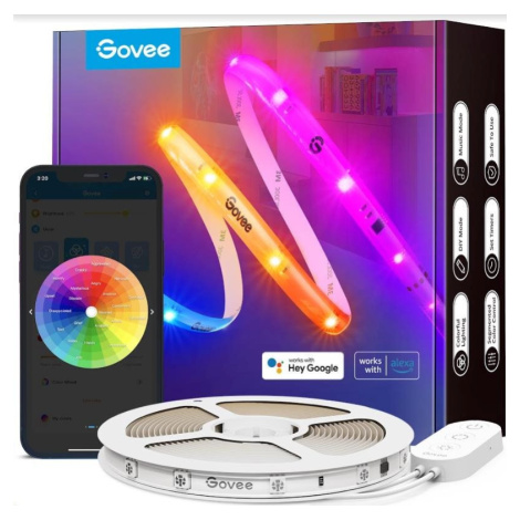 Govee WiFi RGBIC Smart PRE LED pásik 10m - extra odolný