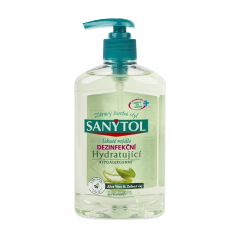 Mydlo tekuté Sanytol hydratujúci tea tree a aloe 250ml