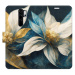 Flipové puzdro iSaprio - Gold Flowers - Xiaomi Redmi Note 8 Pro