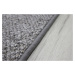 Kusový koberec Wellington šedý čtverec - 180x180 cm Vopi koberce