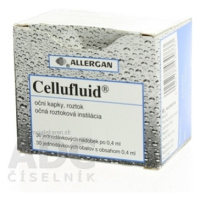 CELLUFLUID 5 mg/ml očná roztoková instilácia 30x0,4 ml