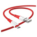 Kábel HOCO Ferry X70, USB na microUSB 2,4A, 1m, červený