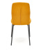 Jedálenská stolička K461 horčicovo žltá