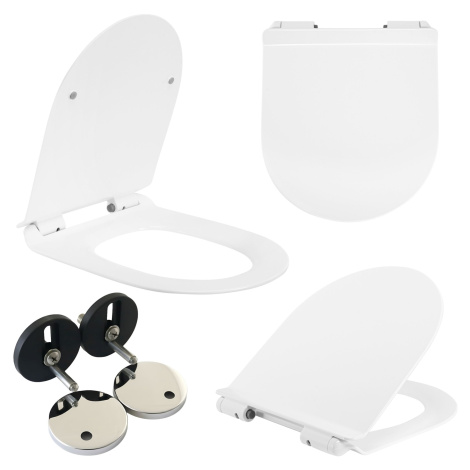 WC prkénko REA duroplast bílé