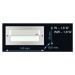 LED nástenné svietidlo Skoff Salsa Max matná mosadz teplá biela IP20 ML-SMX-M-H