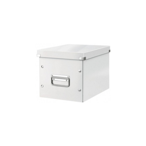 Leitz Štvorcová škatuľa A5 (M) Click - Store perleťova biela