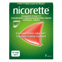 Nicorette Invisipatch 10 mg/16h emp.tdm.7 náplastí