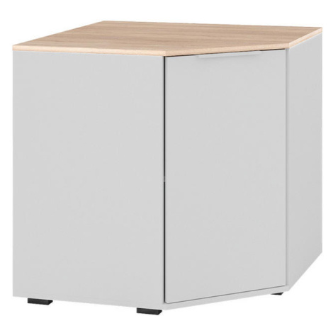 Vicco PRÍBORNÍK Betti Biela/Sonoma 77.9 x 77.9 cm s 1 dverami