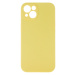 Silikónové puzdro na Apple iPhone 13 Pro Max Mag Invisible Pastel žlté