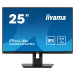 iiyama ProLite/XUB2595WSU-B5/25"/IPS/FHD/75Hz/4ms/Black/3R