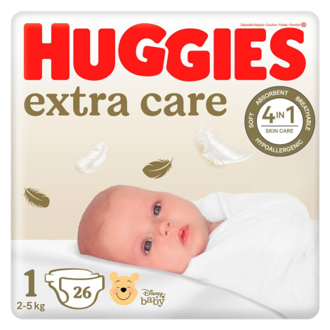 HUGGIES Elite Soft 1 3-5 kg 26 ks