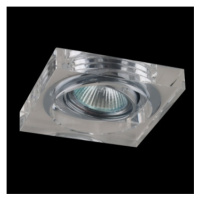 Svietidlo DOWNLIGHT GU10/50W, CLEAR CRYSTAL K9/CHR (EMITHOR)