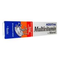 Additiva multivit.+mineral pomeranč šum. tabliet 20