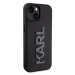 Originálne faceplate case KARL LAGERFELD KLHCP15M3DMBKCK pre iPhone 15 PLUS (3D Logo Glitter / b