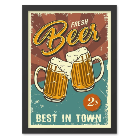 Obraz 40x55 cm Beer – Wallity