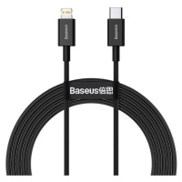 Baseus Superior Series rýchlonabíjací kábel Lightning 20W 2m čierna