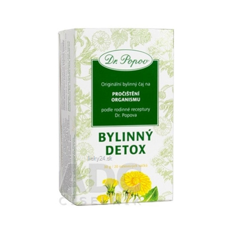 Dr. Popov Bylinný čaj BYLINNÝ DETOX