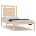 Rám postele masívne drevo 100 × 200 cm, 3105525