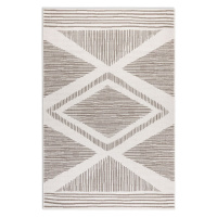 Krémovo-hnedý vonkajší koberec 160x230 cm Gemini – Elle Decoration