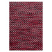 Kusový koberec Base 2810 red Rozmery koberca: 80x150