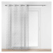 Sivá voálová záclona 137x280 cm Farandole – douceur d'intérieur