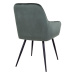 Norddan 21196 Dizajnová jedálenská stolička Gracelyn, zelený zamat