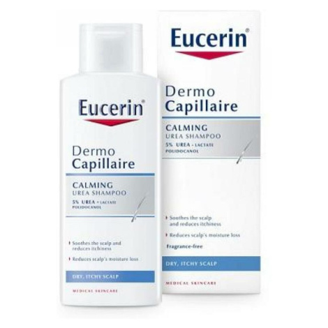 EUCERIN DermoCapillaire Šampón na vlasy 5% UREA pre suchú pokožku 250 ml