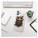 Odolné silikónové puzdro iSaprio - Owl And Coffee - Realme GT 2 Pro