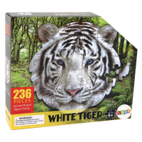 mamido Puzzle 236 dielov Tvar Hlavy Bieleho Tigra