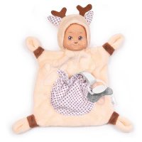 Srnček na maznanie Animal Doll MiniKiss Smoby 20 cm z jemného mäkkého textilu od 0 mes