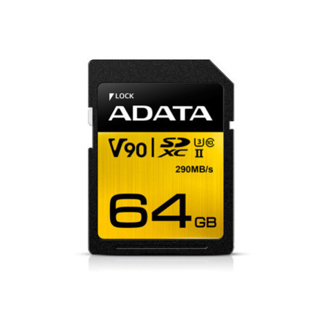 Adata/SDXC/64GB/UHS-II U3 / Class 10