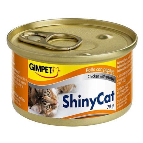 Konzerva ShinyCat kura+papaja 70g