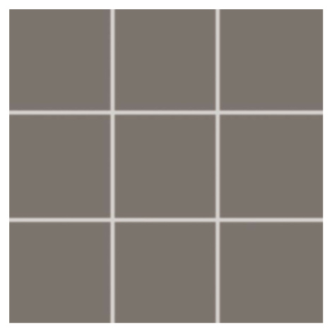 Mozaika Rako Color Two tmavo šedá 10x10 cm, mat GAA0K111.1