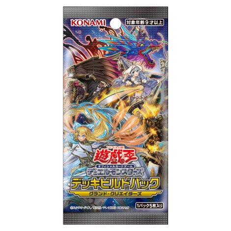 Konami Yu-Gi-Oh The Grand Creators Booster