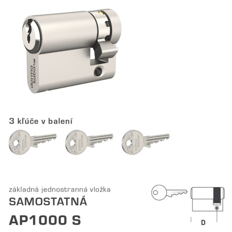 DK - AP1000 S polvložka 50 mm