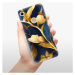 Odolné silikónové puzdro iSaprio - Gold Leaves - Huawei Honor 8A