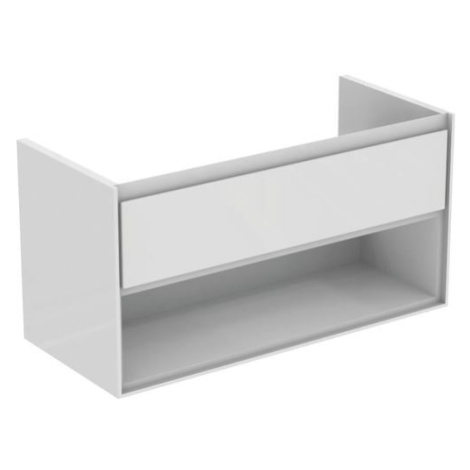 Ideal Standard Connect Air kúpeľňová skrinka pod umývadlo 100x44x51,7 cm v kombinácii biela lesk
