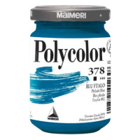 MAIMERI POLYCOLOR - Jemné vinylové farby (378 - phthalo blue, 140 ml)