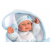 Llorens 26309 NEW BORN CHLAPČEK - realistická bábika bábätko s celovinylovým telom - 26 cm