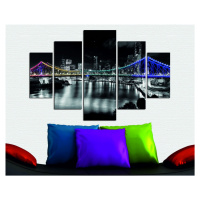 Viacdielny obraz Light Bridge 92 x 56 cm