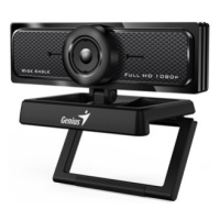 Genius Full HD Webkamera F100 V2, 1920x1080, USB 2.0, černá, Windows 7 a vyšší, FULL HD rozlišen