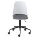Furniria Dizajnová kancelárska stolička Jeffery biela