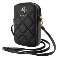 Taška Guess Handbag GUWBZPSQSSGK black Zip Quilted 4G (GUWBZPSQSSGK)