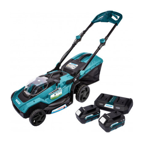 XTline Aku kosačka 400 mm bezuhlíková 36 V + 2 baterie 4.0 Ah + nabíječka 3.5 A XT102893-2B4
