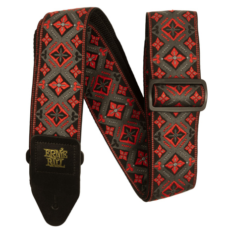 Ernie Ball Jacquard Strap Red King