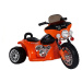 mamido  Detská elektrická motorka JT568 oranžová