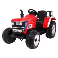 mamido  Detský elektrický traktor Blazin červený