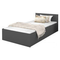 GL Jednolôžková posteľ Dorian - sivá Rozmer: 200x120
